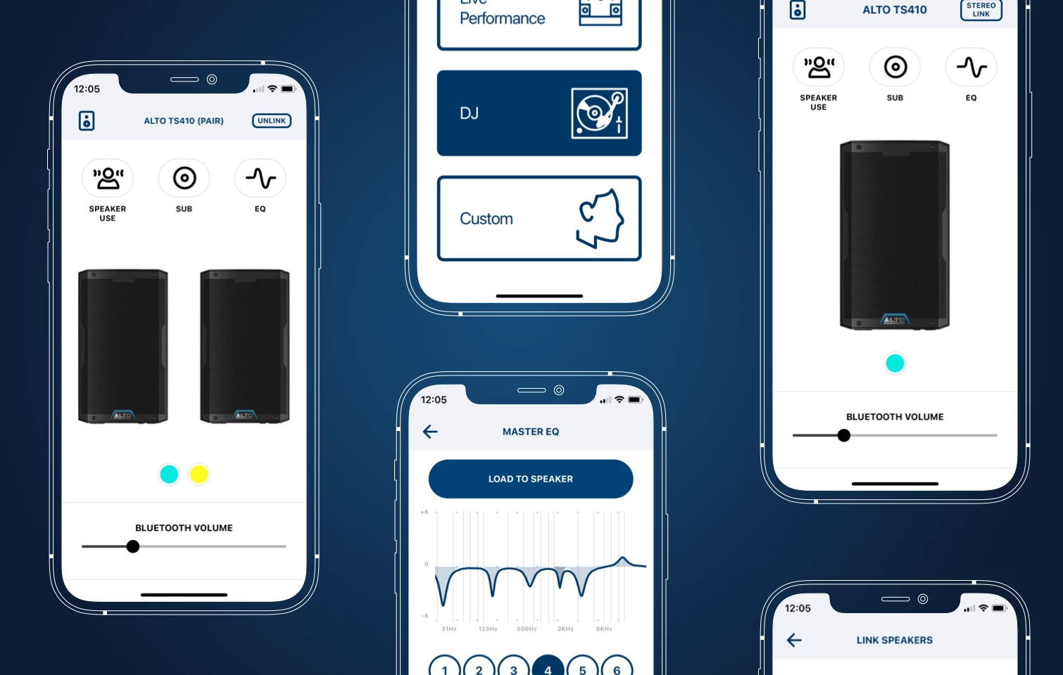 Alto Professional app visuals