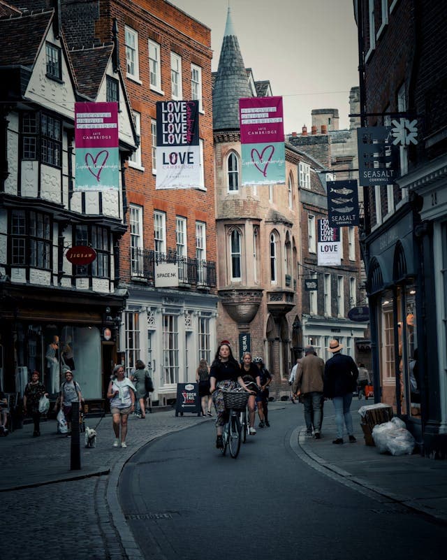 Cambridge city scene