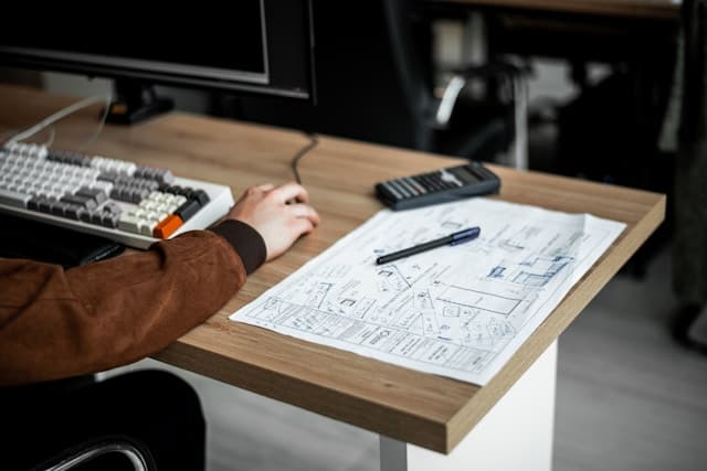 Workspace scene representing software services