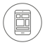 Mobile app icon